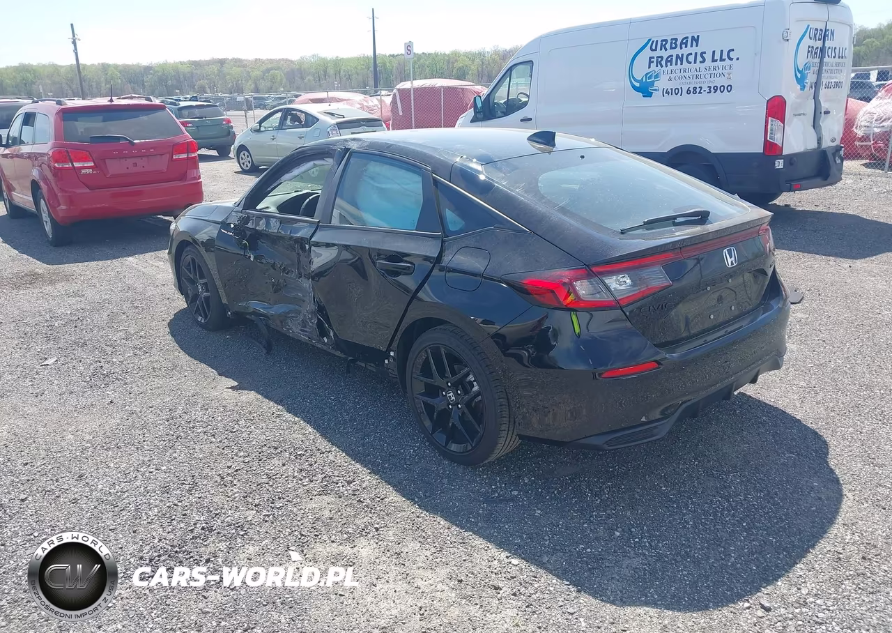 2026 Honda Civic Sport VIN:19XFL2H80TE015472 - 3
