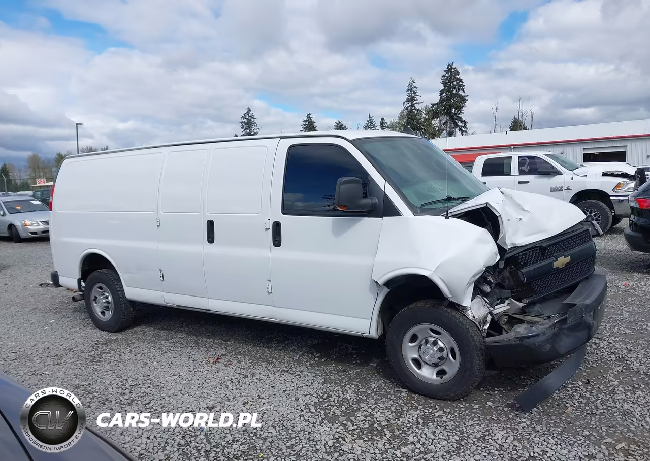 2020 Chevrolet Express Cargo Rwd 2500 Extended Wheelbase Wt VIN:1GCWGBFP5L1143319 - 14