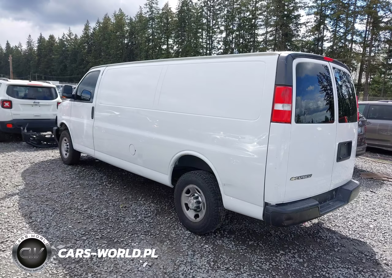 2020 Chevrolet Express Cargo Rwd 2500 Extended Wheelbase Wt VIN:1GCWGBFP5L1143319 - 3