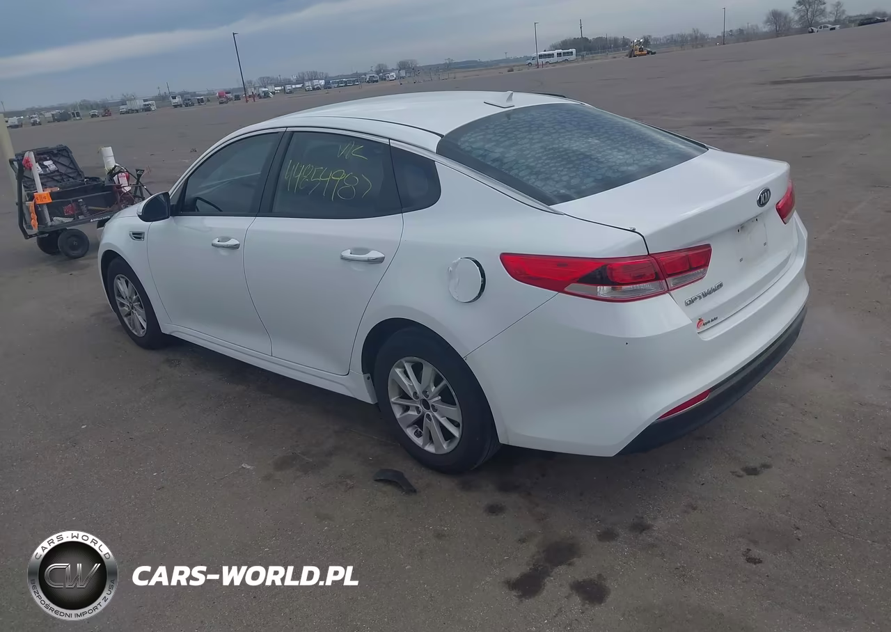 2016 Kia Optima Lx VIN:5XXGT4L32GG053276 - 3