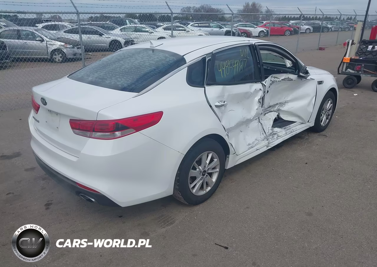 2016 Kia Optima Lx VIN:5XXGT4L32GG053276 - 4