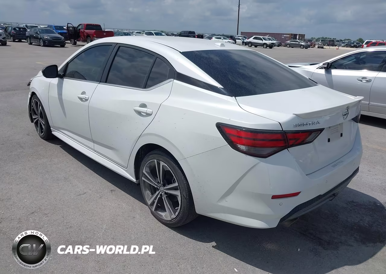 2022 Nissan Sentra Sr Xtronic Cvt VIN:3N1AB8DV9NY308173 - 3