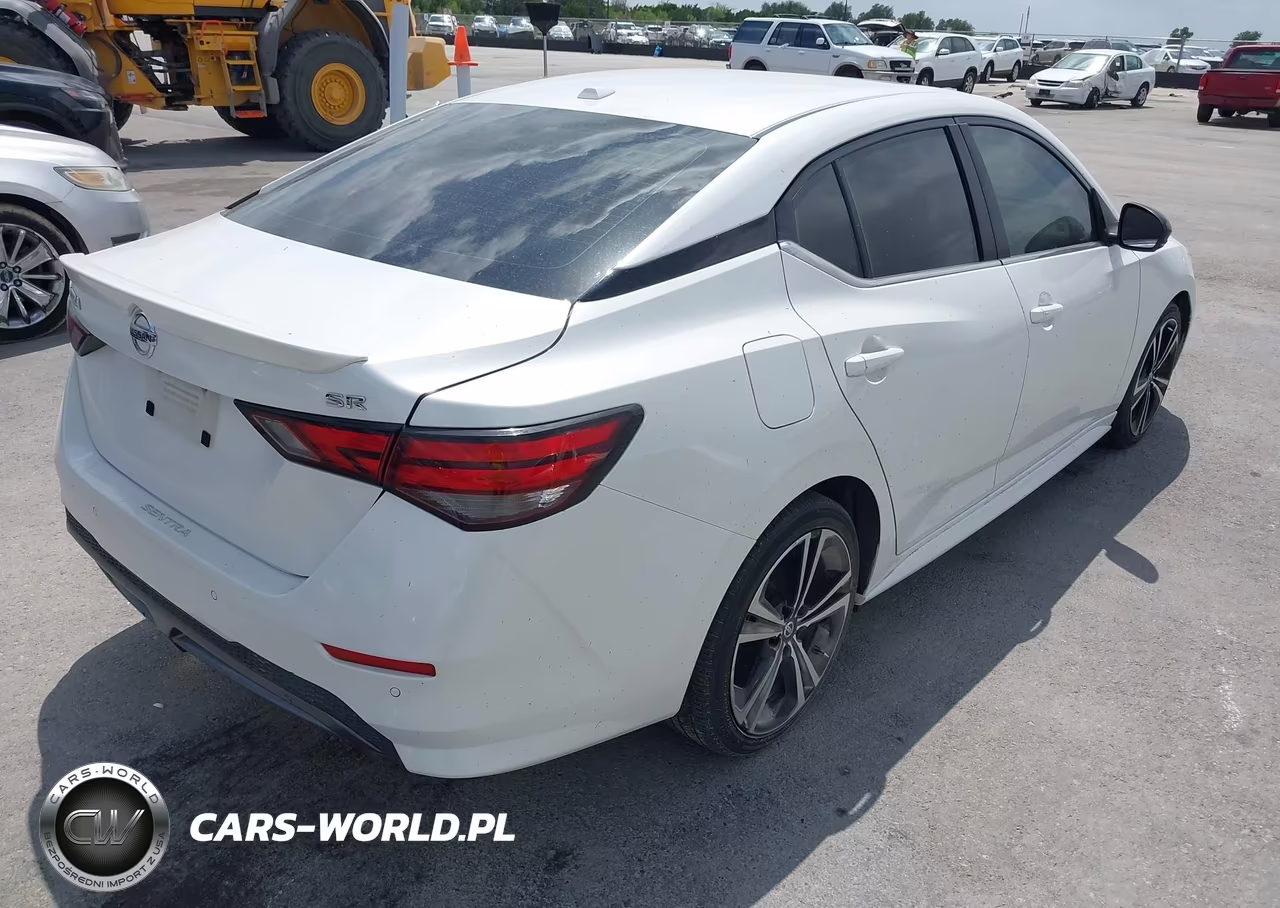 2022 Nissan Sentra Sr Xtronic Cvt VIN:3N1AB8DV9NY308173 - 4