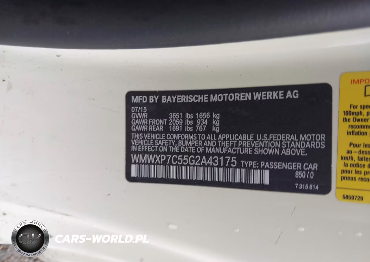 2016 Mini Hardtop Cooper S VIN:WMWXP7C55G2A43175 - 9