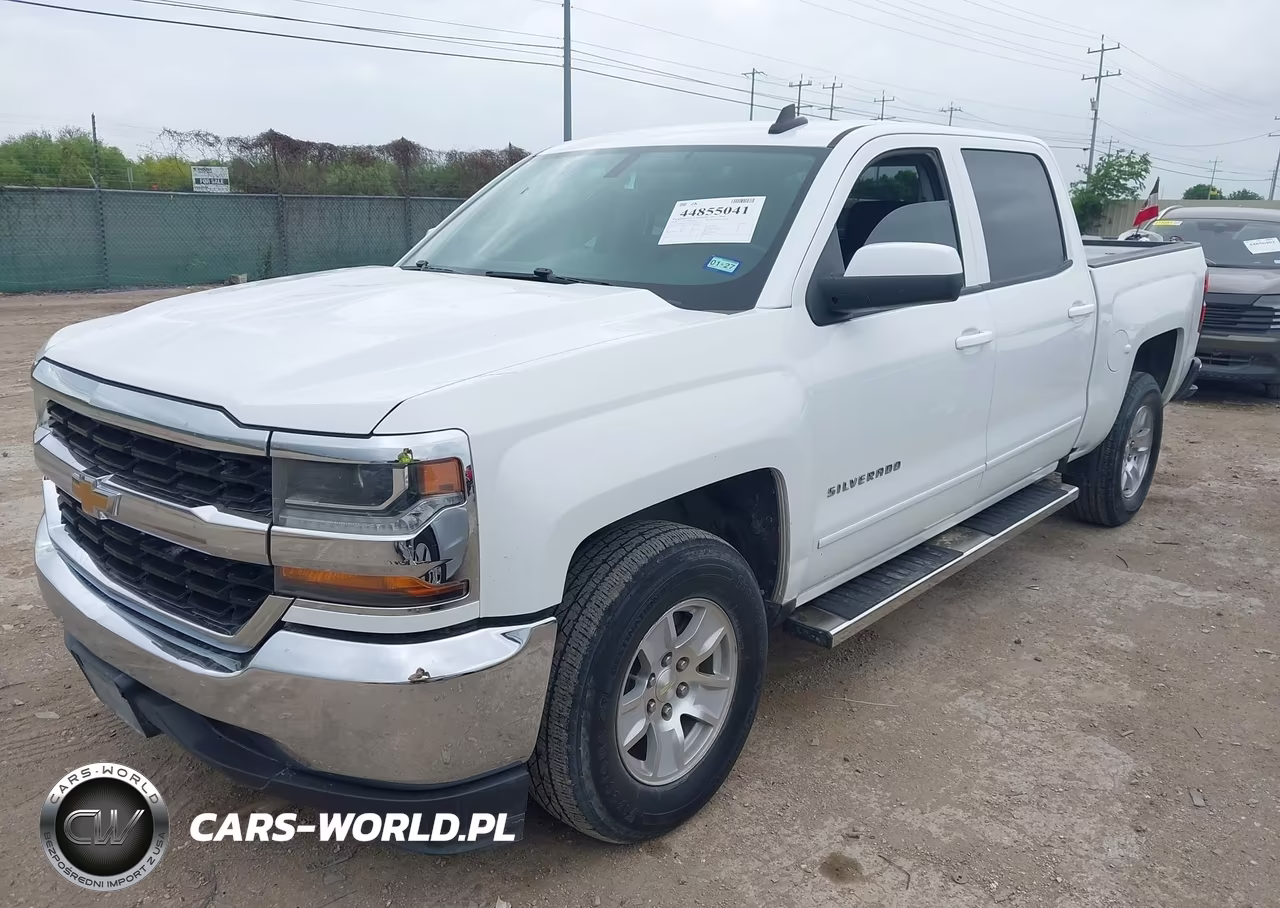 2018 Chevrolet Silverado 1500 1Lt VIN:3GCPCREH4JG279877 - 2