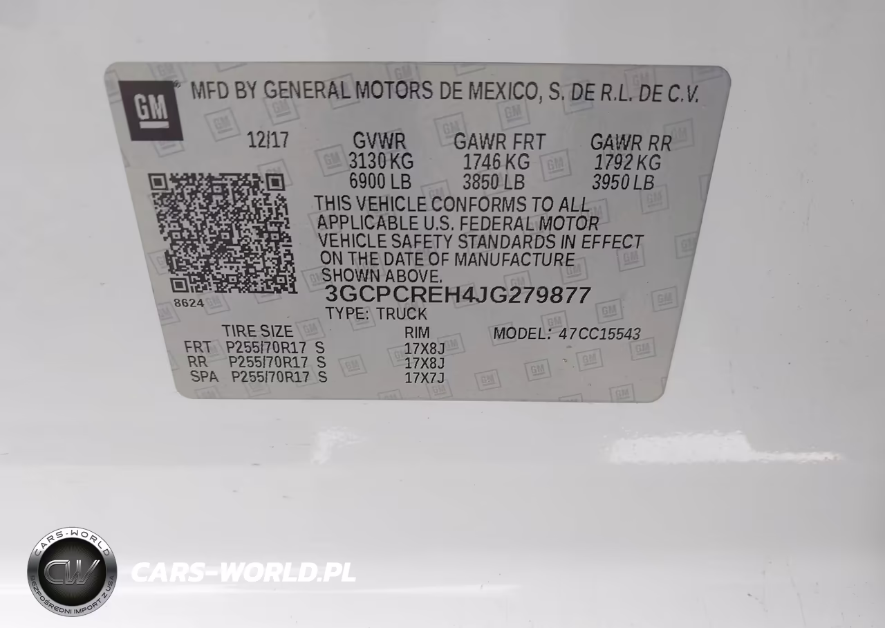 2018 Chevrolet Silverado 1500 1Lt VIN:3GCPCREH4JG279877 - 9