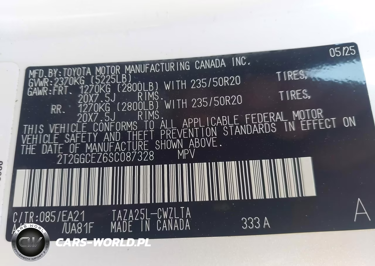 2025 Lexus Nx 350 Premium VIN:2T2GGCEZ6SC087328 - 9
