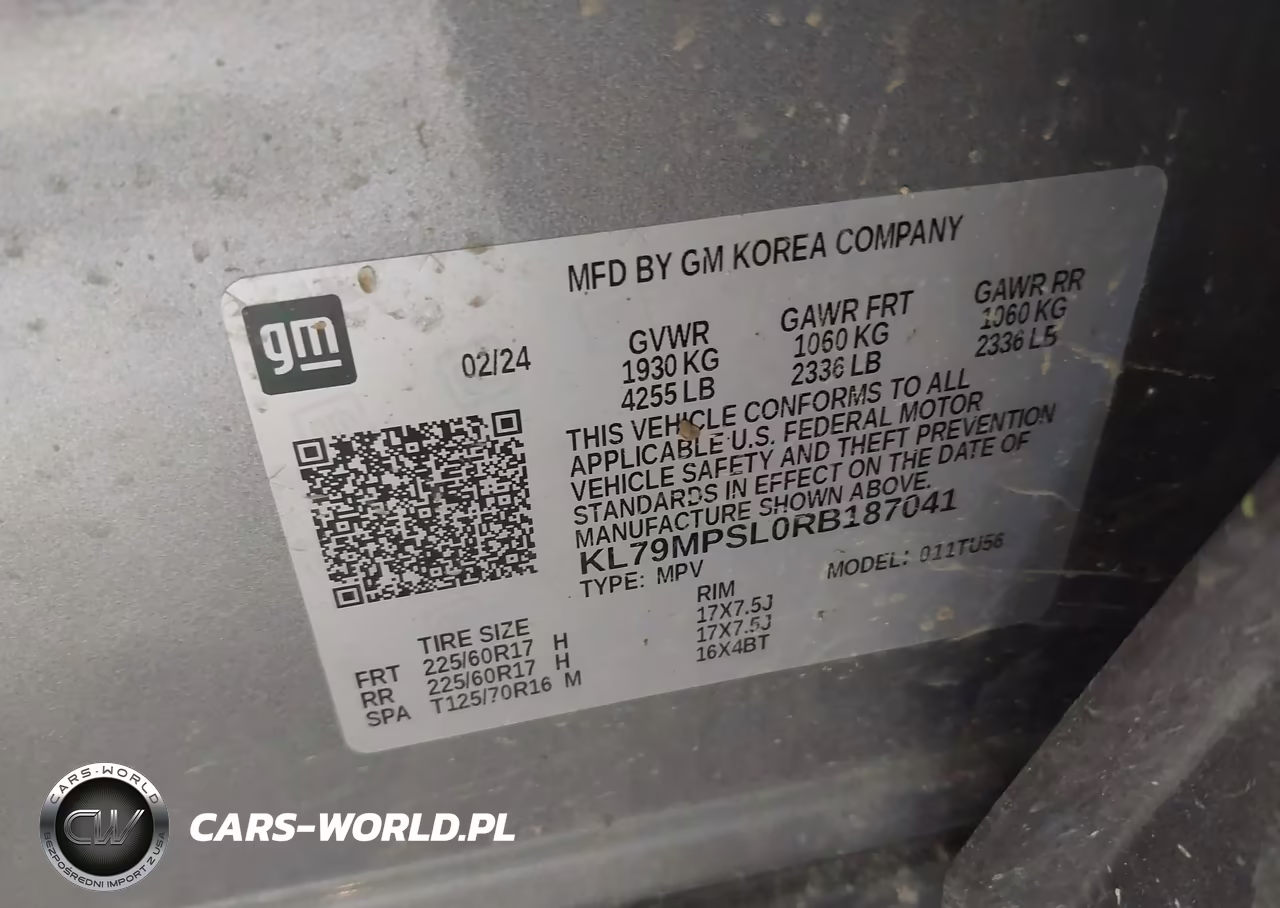 2024 Chevrolet Trailblazer Fwd Lt VIN:KL79MPSL0RB187041 - 9