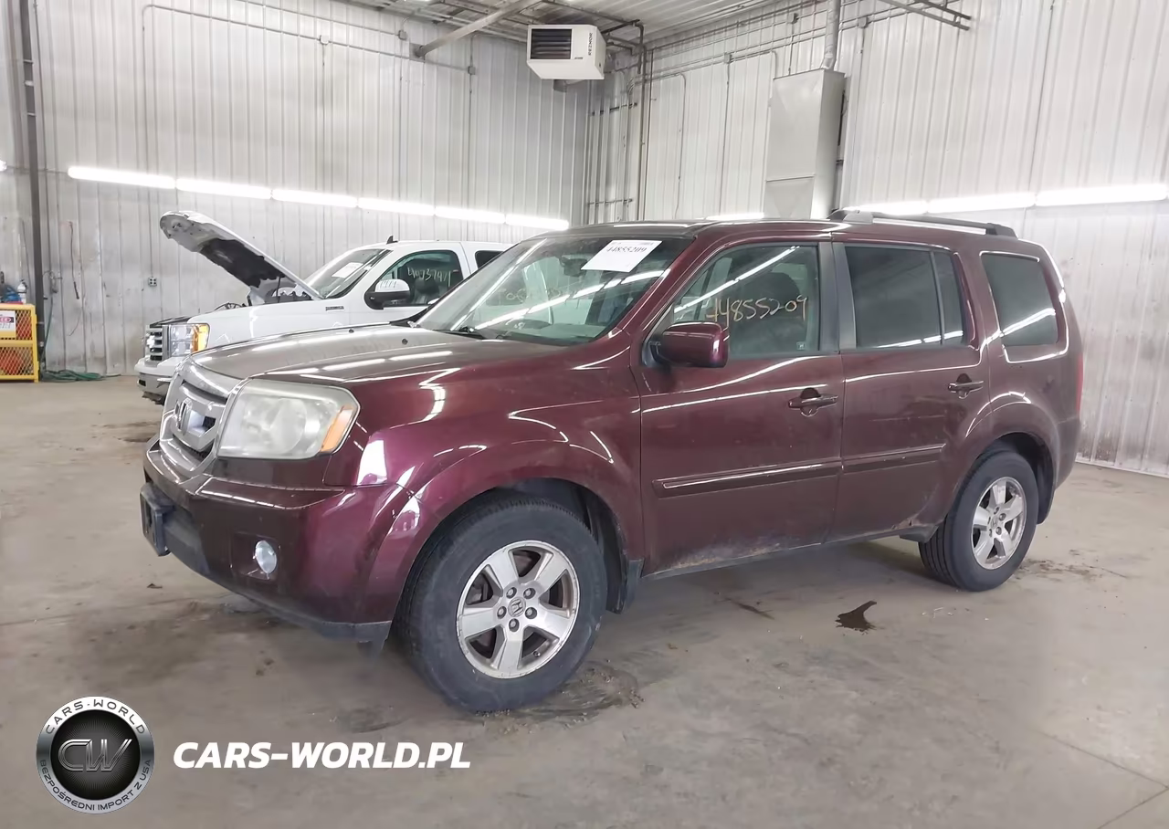 2011 Honda Pilot Ex-L VIN:5FNYF4H56BB037292 - 2