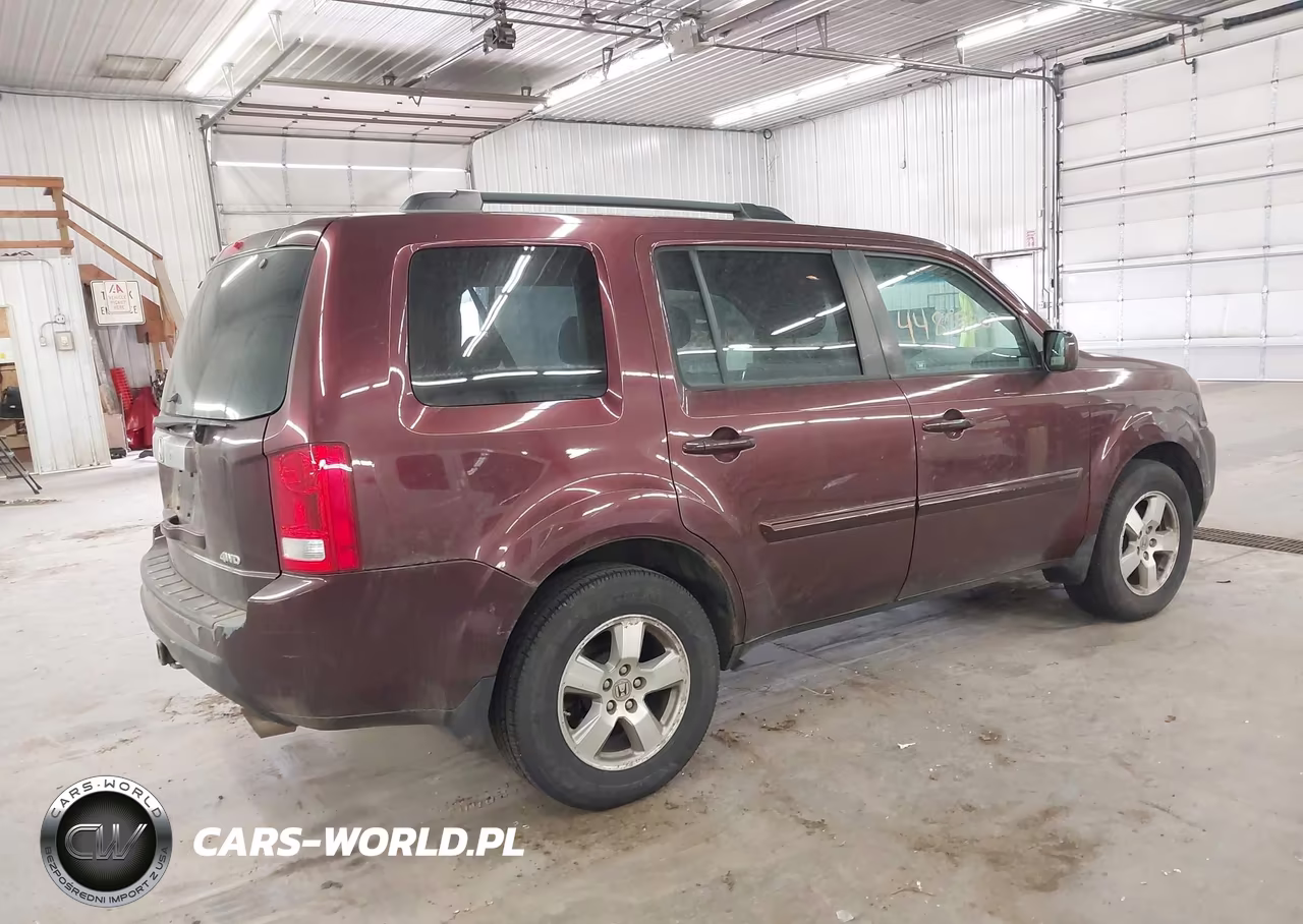 2011 Honda Pilot Ex-L VIN:5FNYF4H56BB037292 - 4