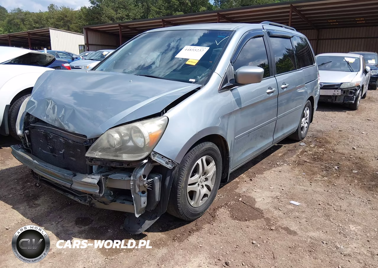 2005 Honda Odyssey Ex-L VIN:5FNRL38715B115927 - 2