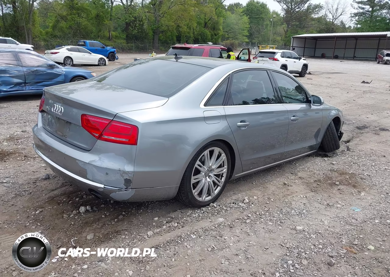 2014 Audi A8 L 3.0T VIN:WAURGAFD8EN006431 - 4