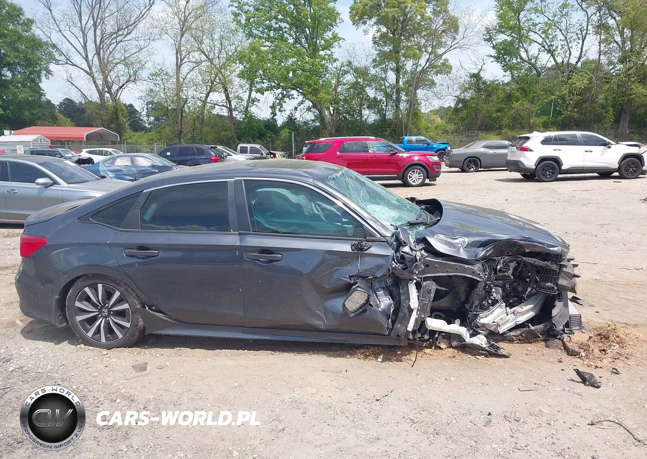 2022 Honda Civic Ex VIN:JHMFE1F77NX007949 - 14