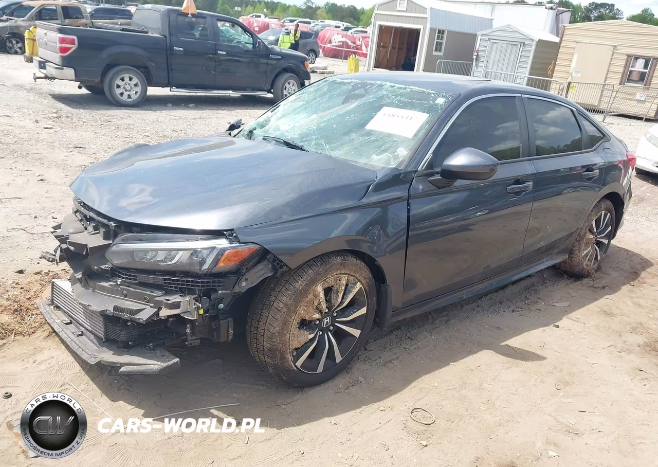 2022 Honda Civic Ex VIN:JHMFE1F77NX007949 - 2