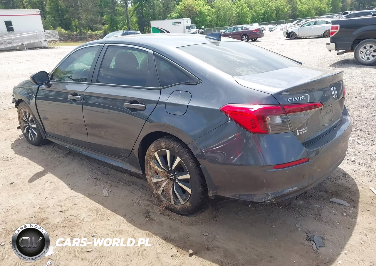 2022 Honda Civic Ex VIN:JHMFE1F77NX007949 - 3