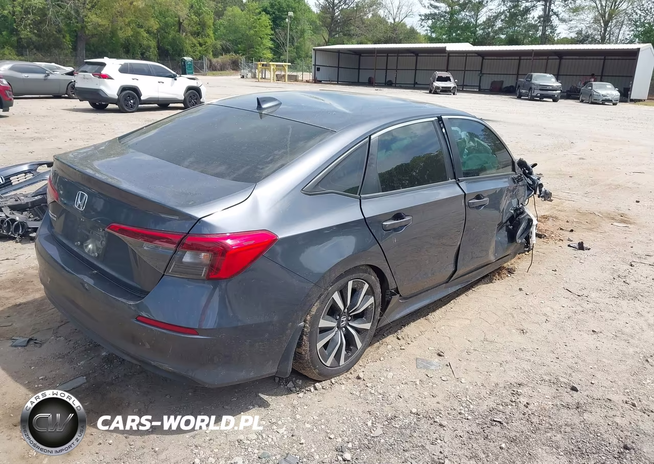 2022 Honda Civic Ex VIN:JHMFE1F77NX007949 - 4