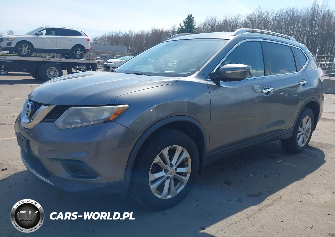 2015 Nissan Rogue Sv VIN:KNMAT2MV5FP546290 - 2