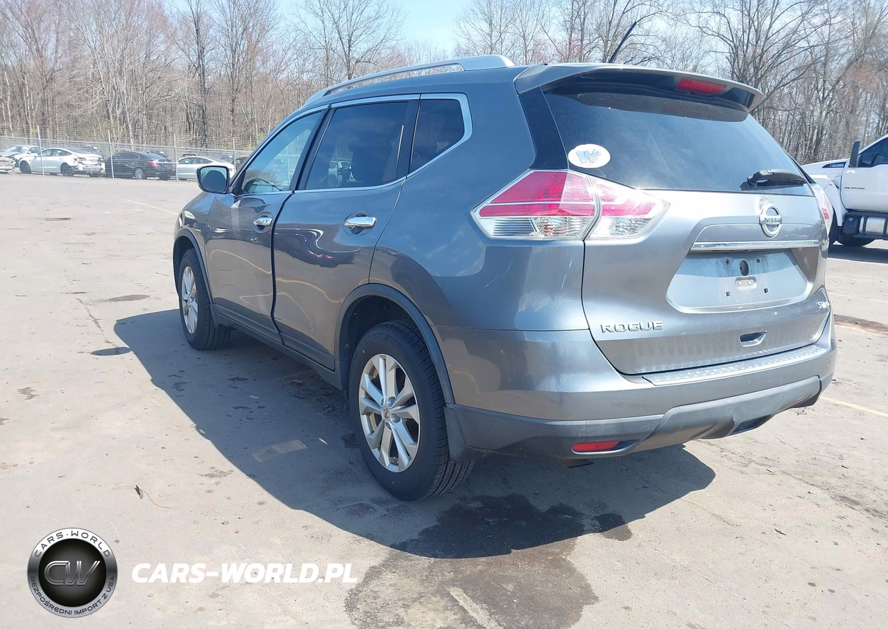 2015 Nissan Rogue Sv VIN:KNMAT2MV5FP546290 - 3