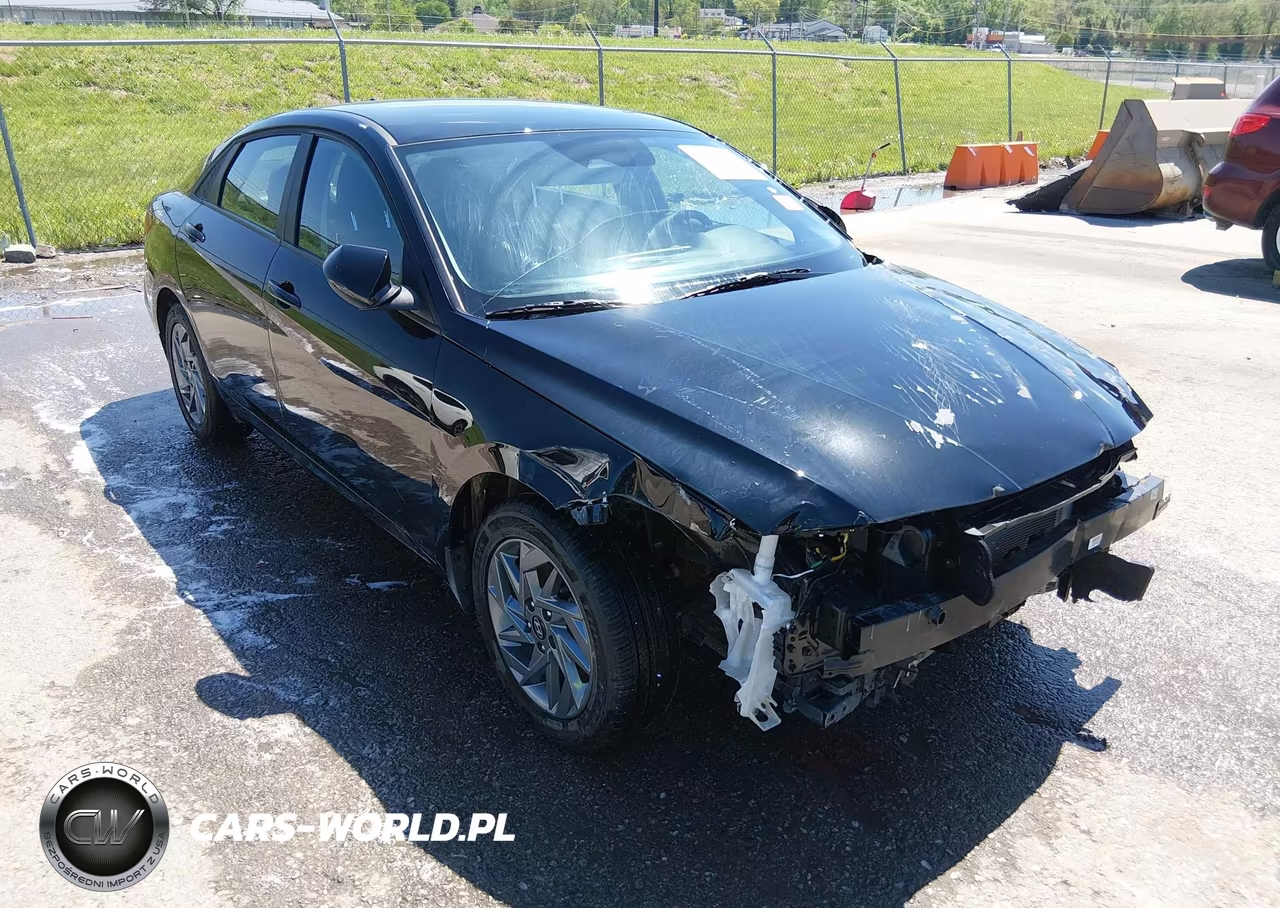 2025 Hyundai Elantra Hybrid Blue VIN:KMHLM4DJ1SU143803 - 18