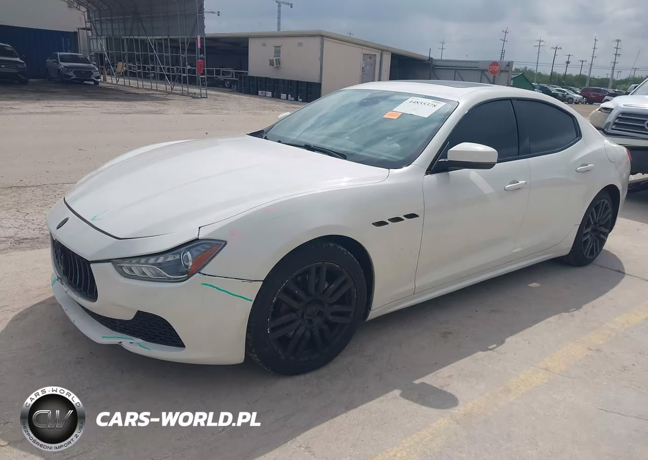 2017 Maserati Ghibli VIN:ZAM57XSA4H1226558 - 2