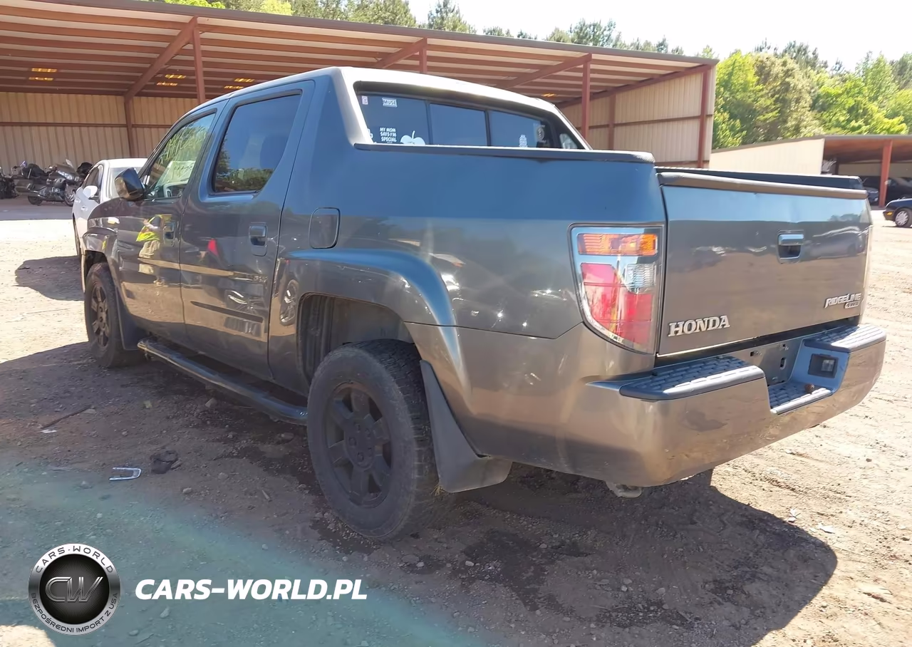 2008 Honda Ridgeline Rts VIN:2HJYK164X8H513613 - 3