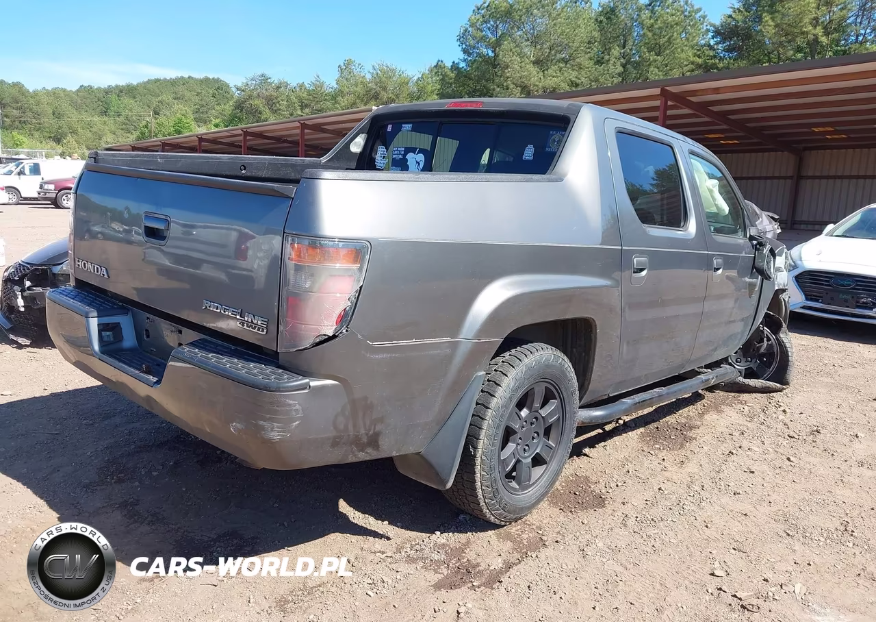 2008 Honda Ridgeline Rts VIN:2HJYK164X8H513613 - 4