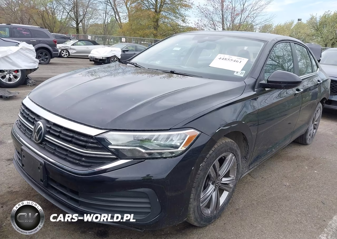 2022 Volkswagen Jetta 1.5T Se VIN:3VWEM7BUXNM019644 - 2
