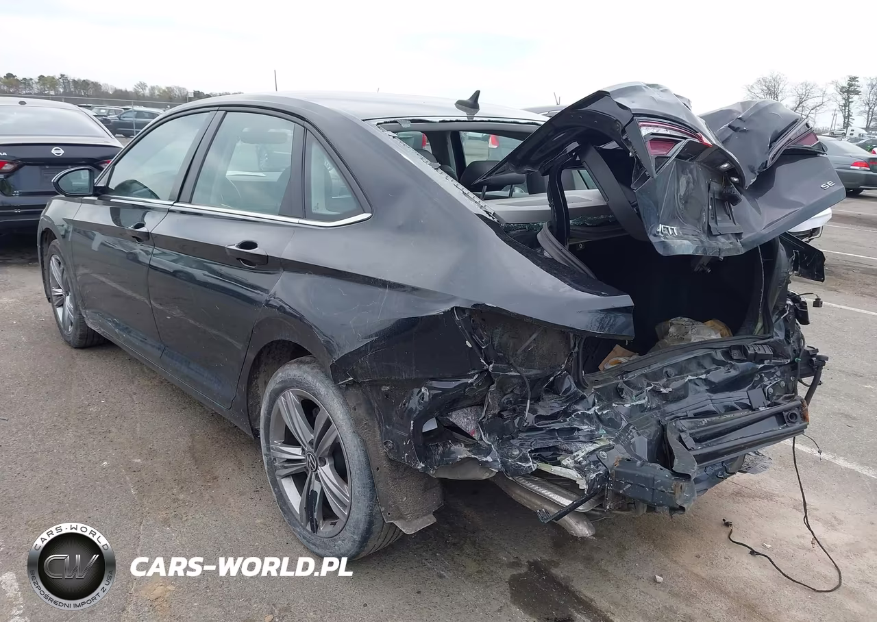 2022 Volkswagen Jetta 1.5T Se VIN:3VWEM7BUXNM019644 - 3