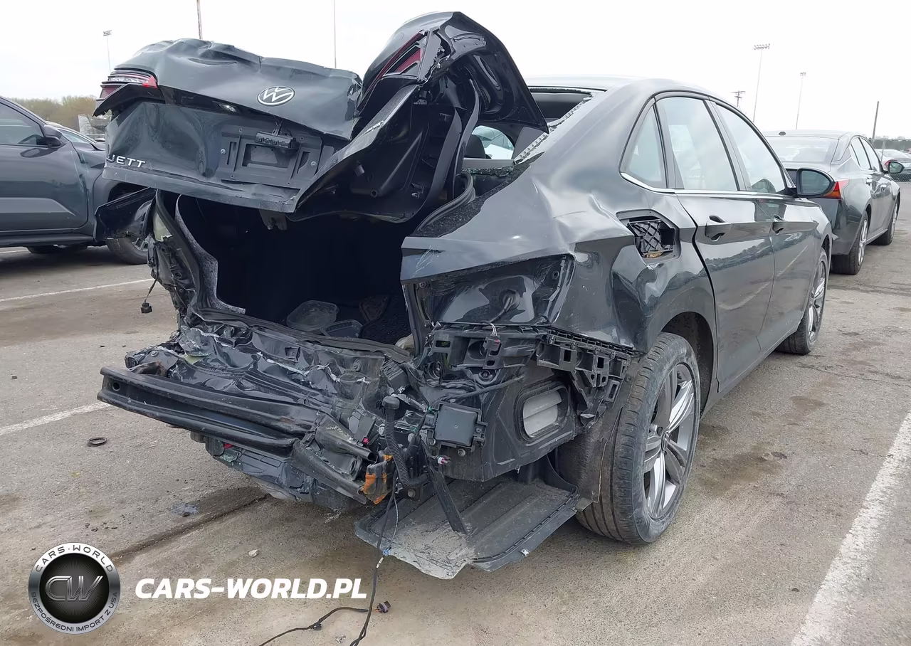 2022 Volkswagen Jetta 1.5T Se VIN:3VWEM7BUXNM019644 - 4