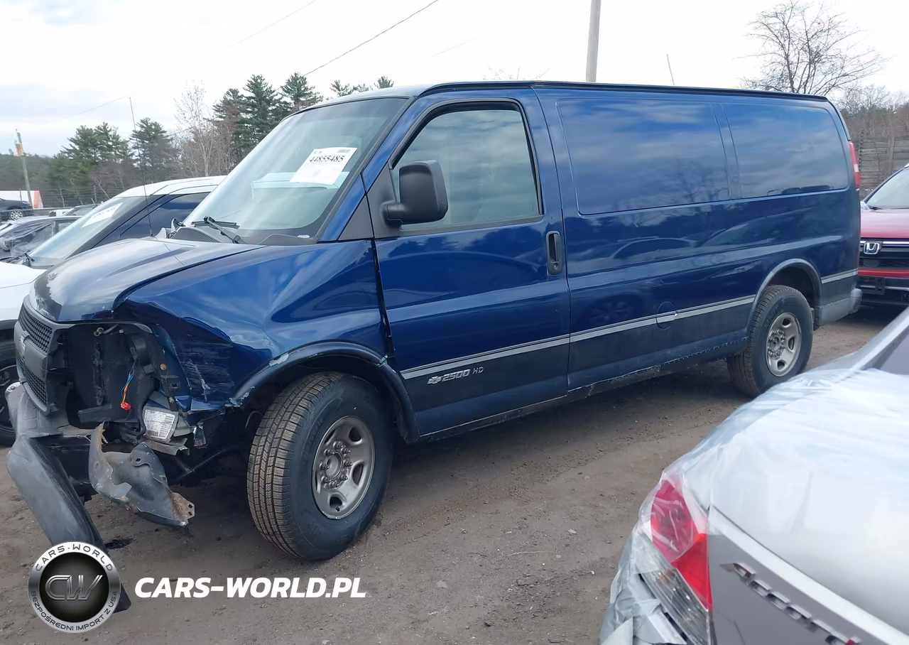 2004 Chevrolet Express VIN:1GCGG25V741215725 - 2
