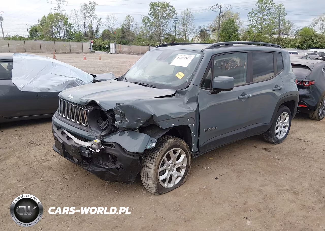 2018 Jeep Renegade Latitude 4X4 VIN:ZACCJBBB3JPH18576 - 2