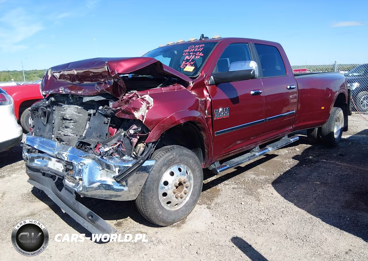 2018 Ram 3500 Laramie 4X4 8' Box VIN:3C63RRJL1JG271556 - 2