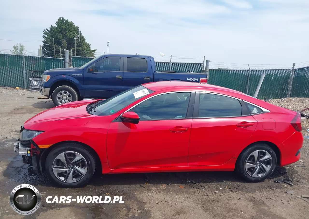 2021 Honda Civic Lx VIN:2HGFC2F60MH545577 - 14