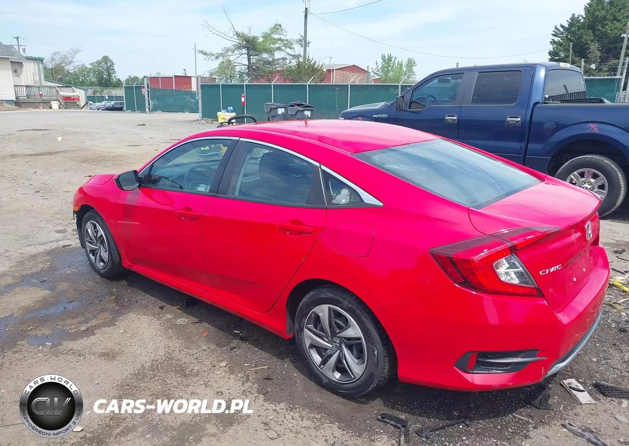 2021 Honda Civic Lx VIN:2HGFC2F60MH545577 - 3