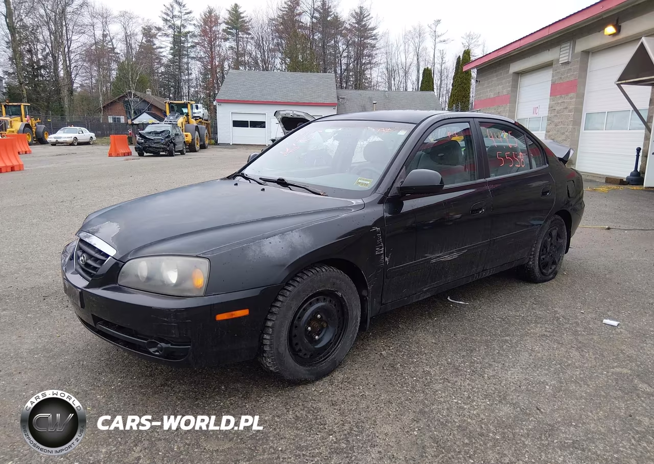 2005 Hyundai Elantra Gls-Gt VIN:KMHDN46D75U039216 - 2