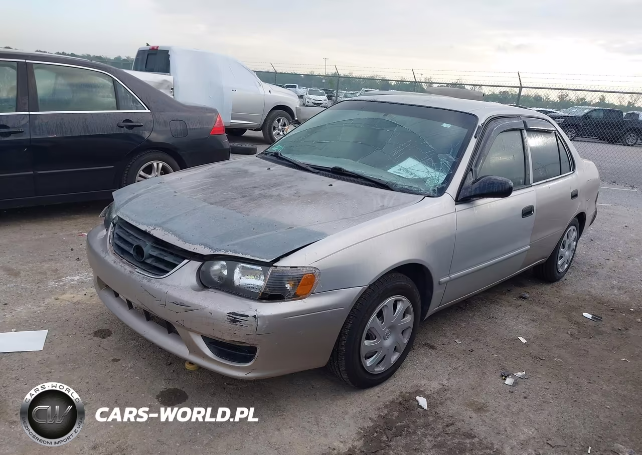2002 Toyota Corolla Ce VIN:1NXBR12E02Z626328 - 2