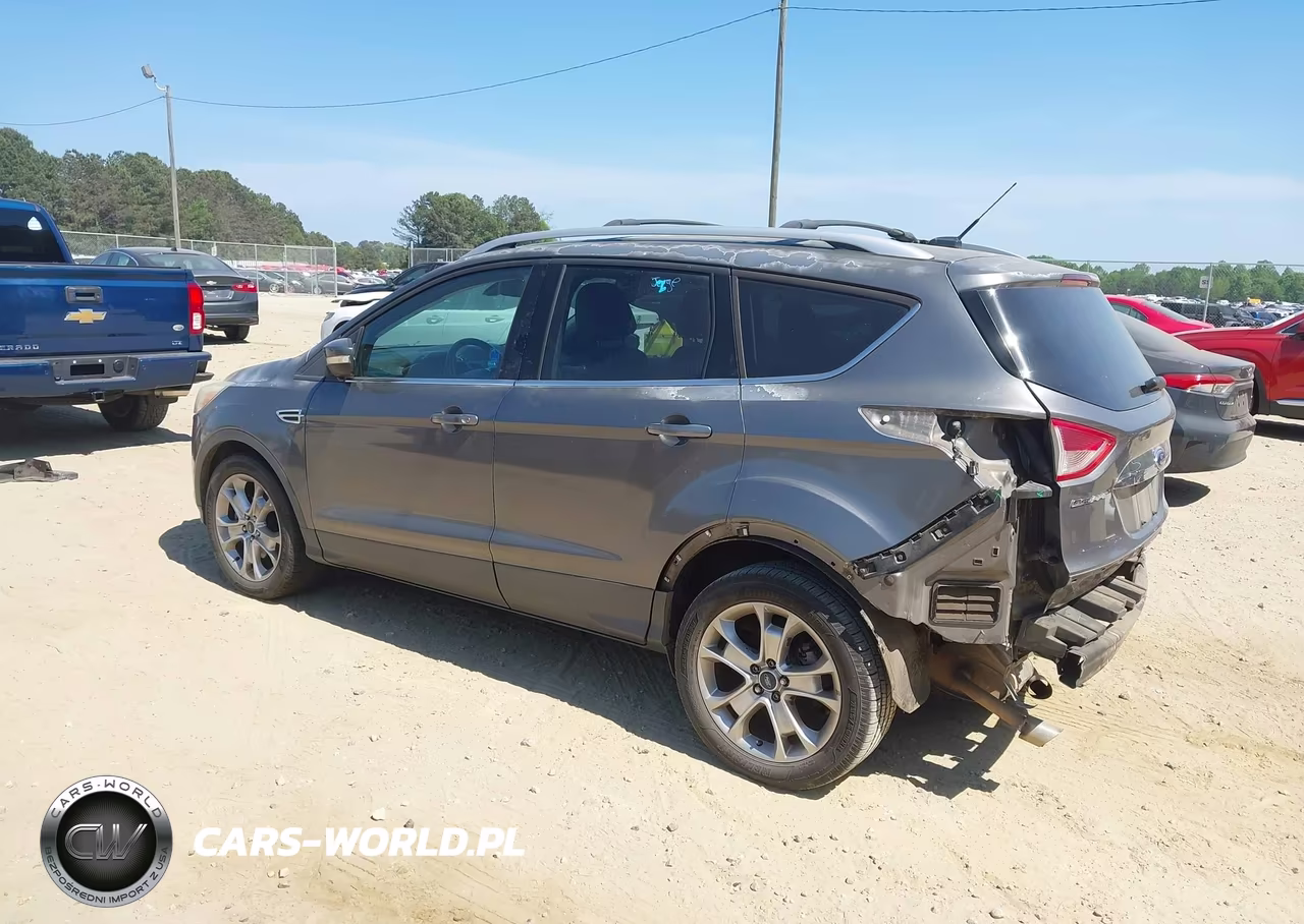 2014 Ford Escape Titanium VIN:1FMCU0J92EUA66186 - 3