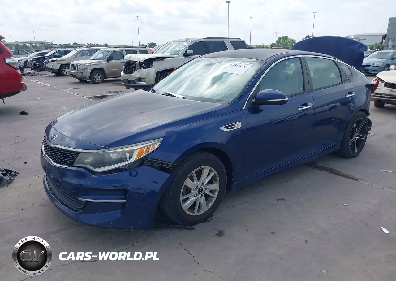 2016 Kia Optima Lx VIN:5XXGT4L39GG078627 - 2