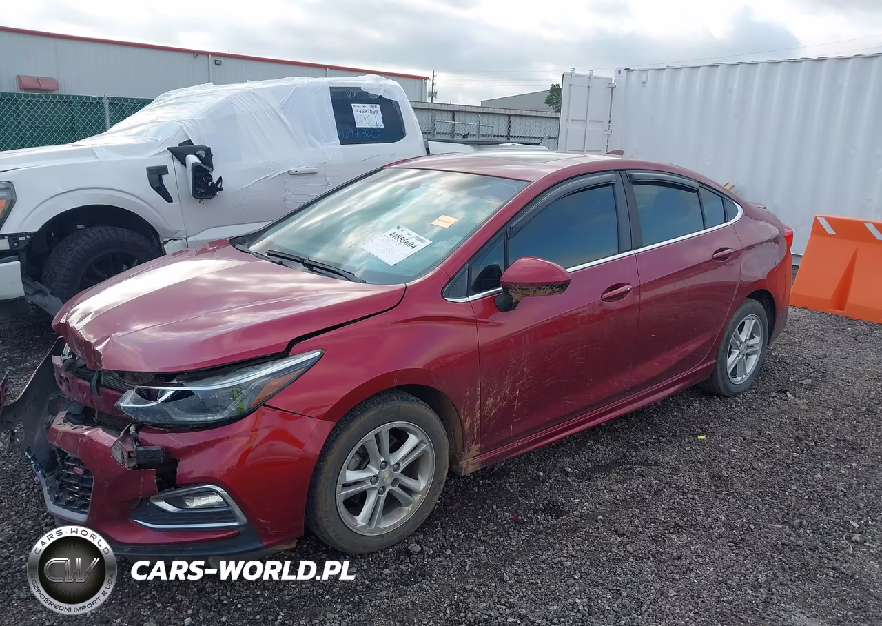 2017 Chevrolet Cruze Lt Auto VIN:1G1BE5SM6H7139309 - 2