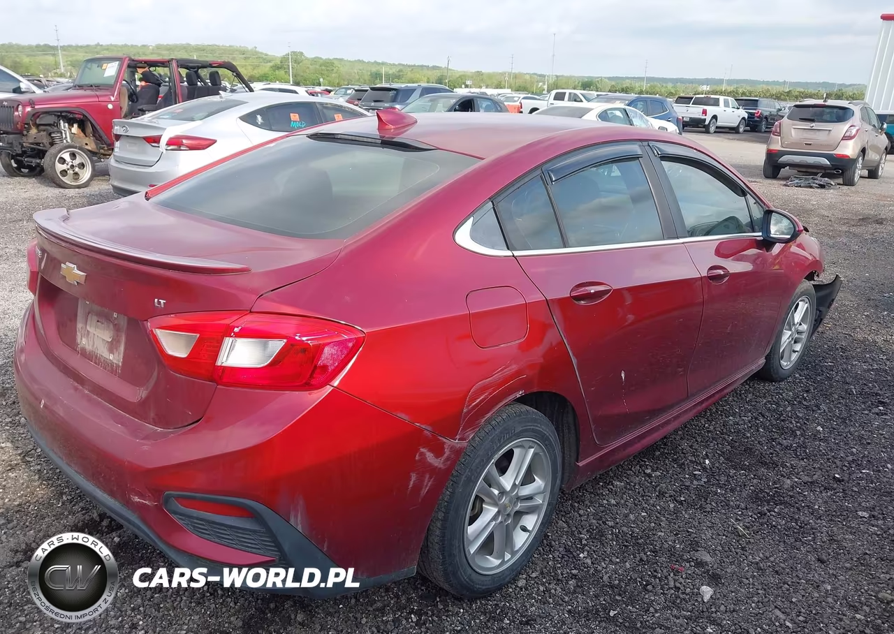 2017 Chevrolet Cruze Lt Auto VIN:1G1BE5SM6H7139309 - 4