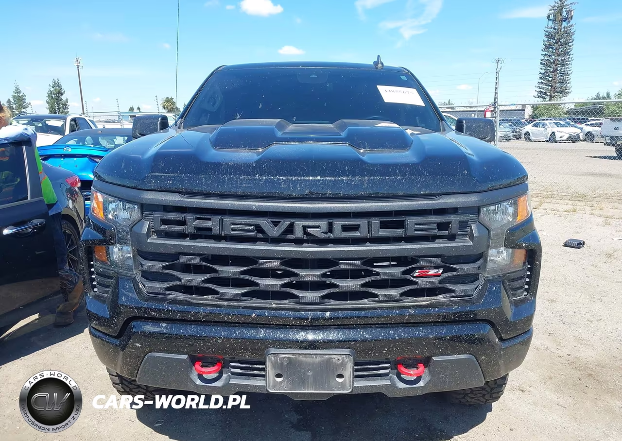 2023 Chevrolet Silverado 1500 4Wd Short Bed Custom Trail Boss VIN:3GCUDCEDXPG171864 - 12