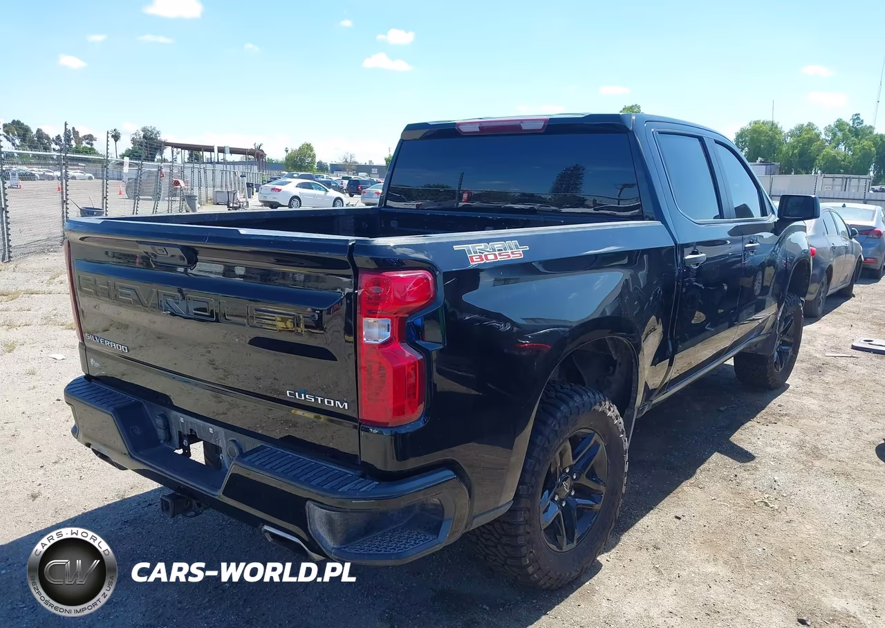 2023 Chevrolet Silverado 1500 4Wd Short Bed Custom Trail Boss VIN:3GCUDCEDXPG171864 - 4