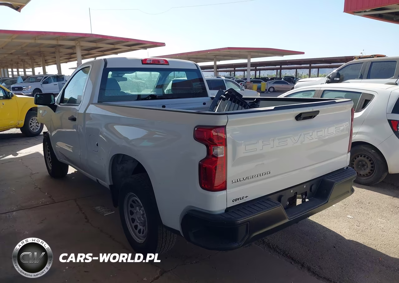 2023 Chevrolet Silverado 1500 2Wd Standard Bed Wt VIN:3GCNAAEK2PG342669 - 3