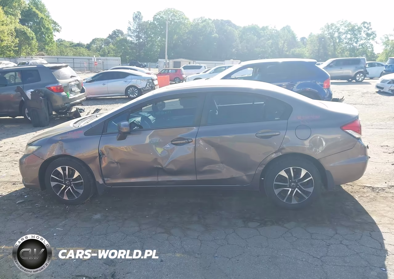 2015 Honda Civic Ex VIN:19XFB2F81FE005981 - 14