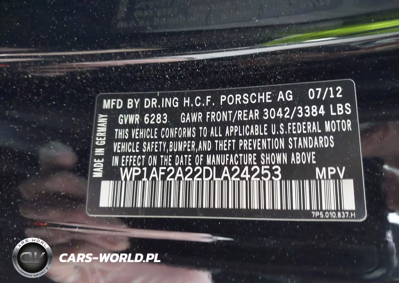 2013 Porsche Cayenne Diesel VIN:WP1AF2A22DLA24253 - 9