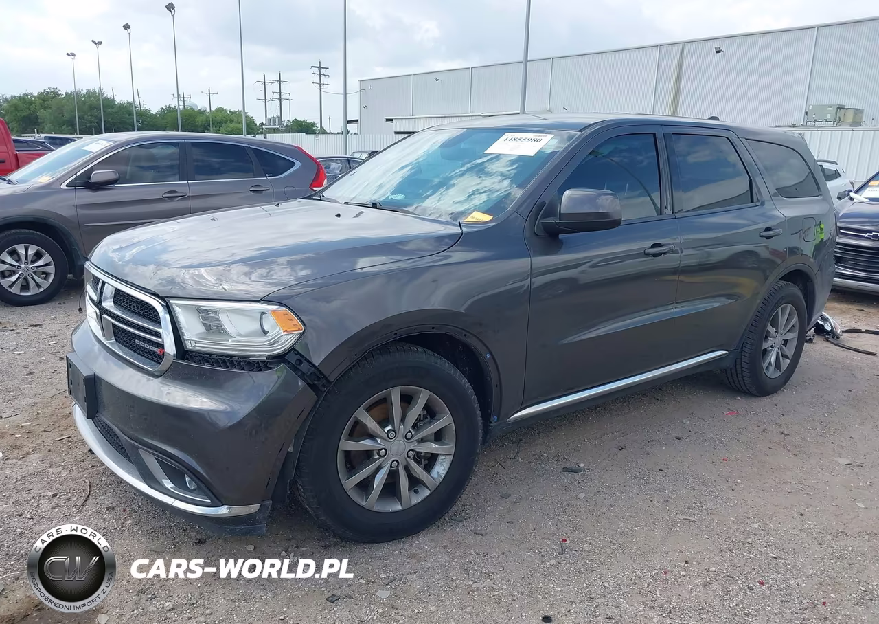 2018 Dodge Durango Sxt Rwd VIN:1C4RDHAG4JC160193 - 2