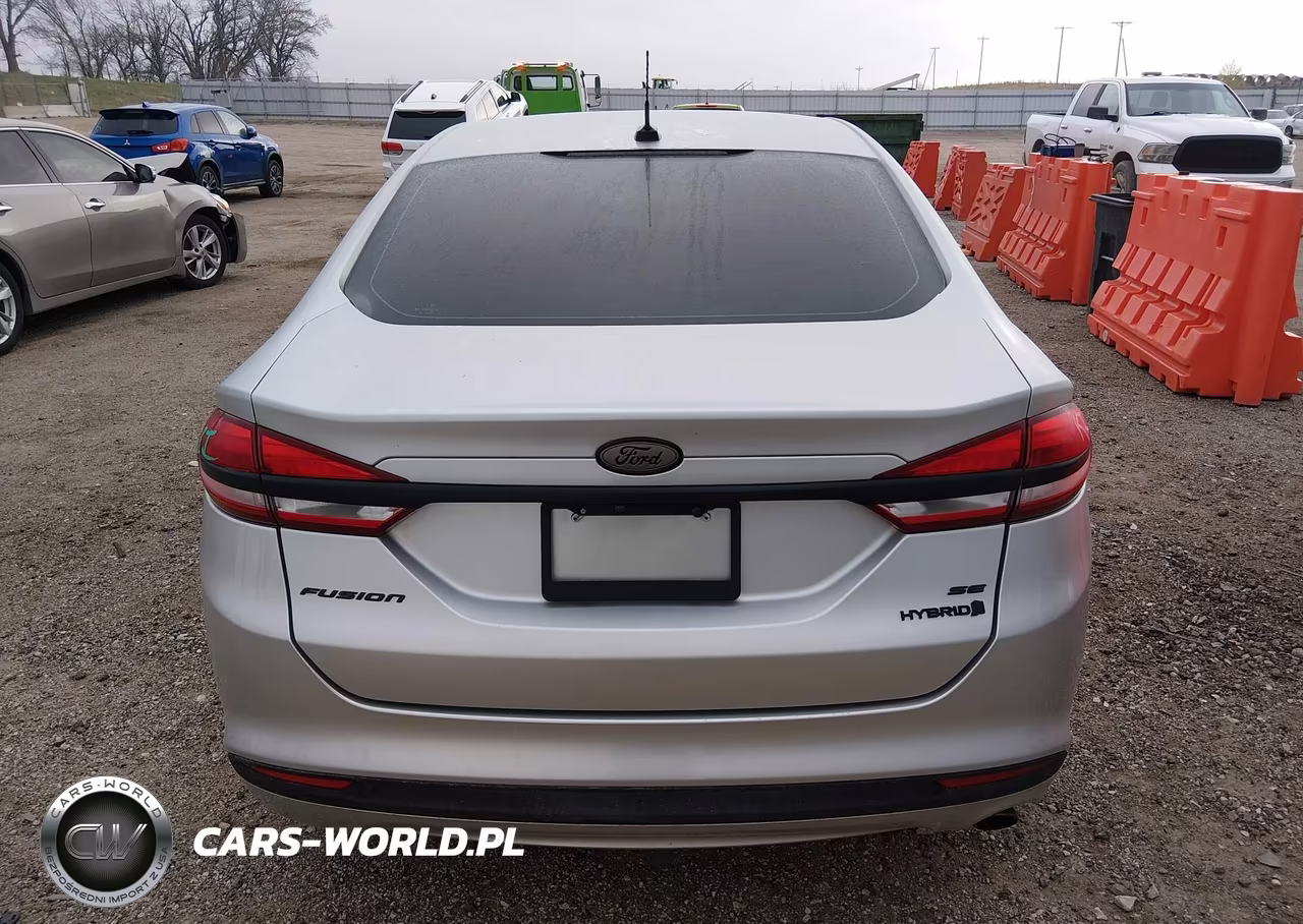2017 Ford Fusion Hybrid Se VIN:3FA6P0LU6HR356748 - 17