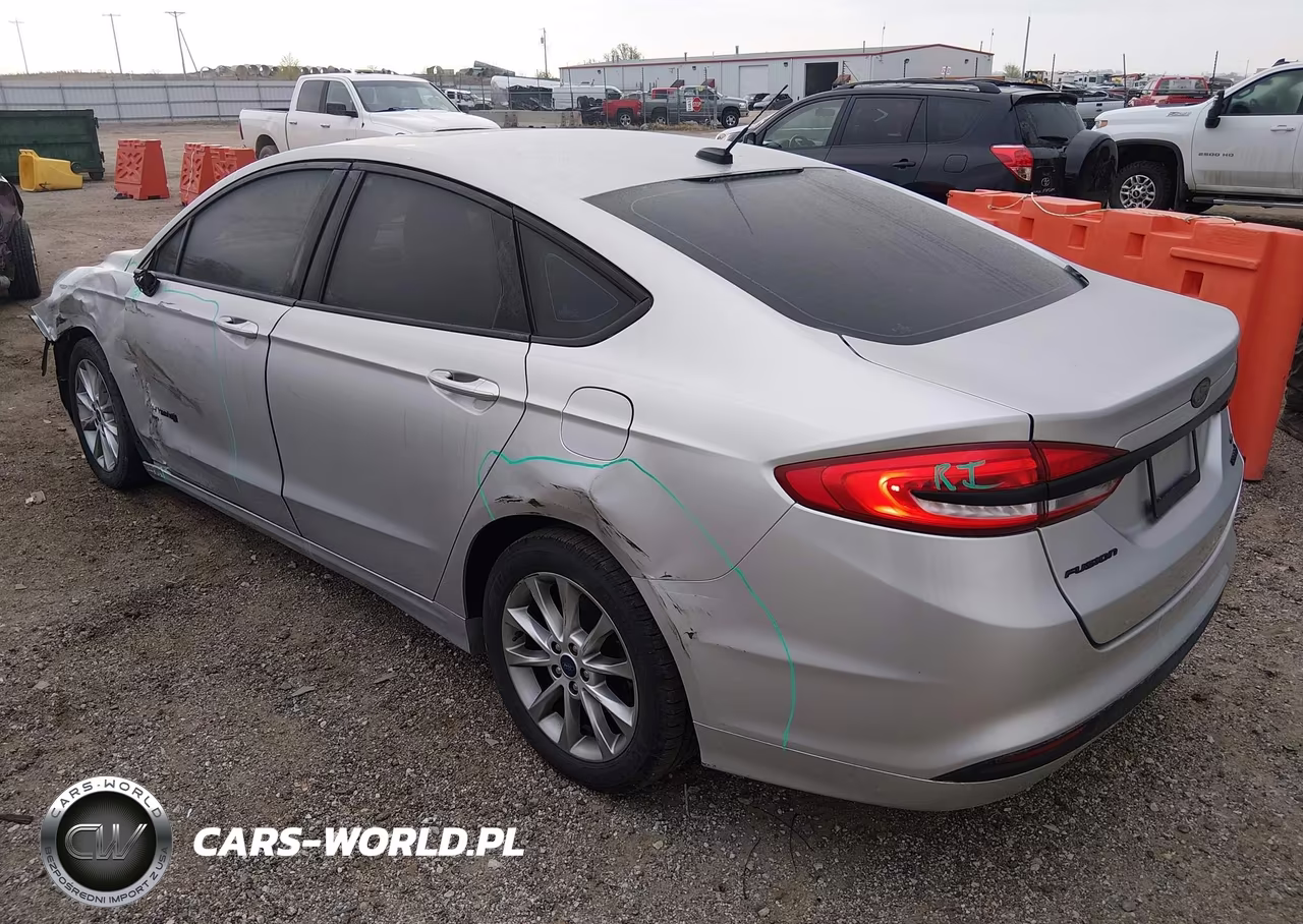 2017 Ford Fusion Hybrid Se VIN:3FA6P0LU6HR356748 - 3