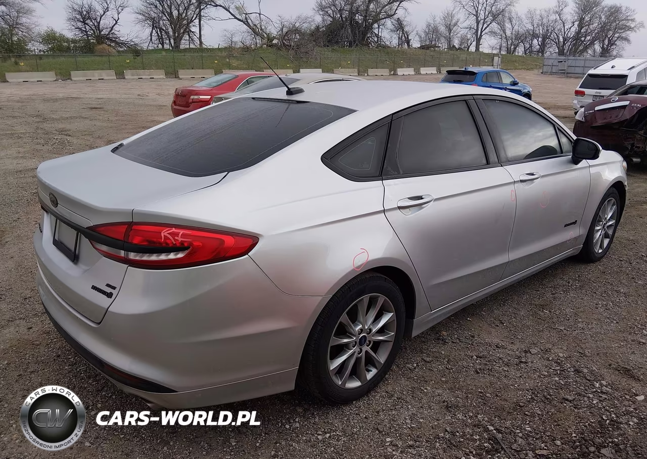 2017 Ford Fusion Hybrid Se VIN:3FA6P0LU6HR356748 - 4