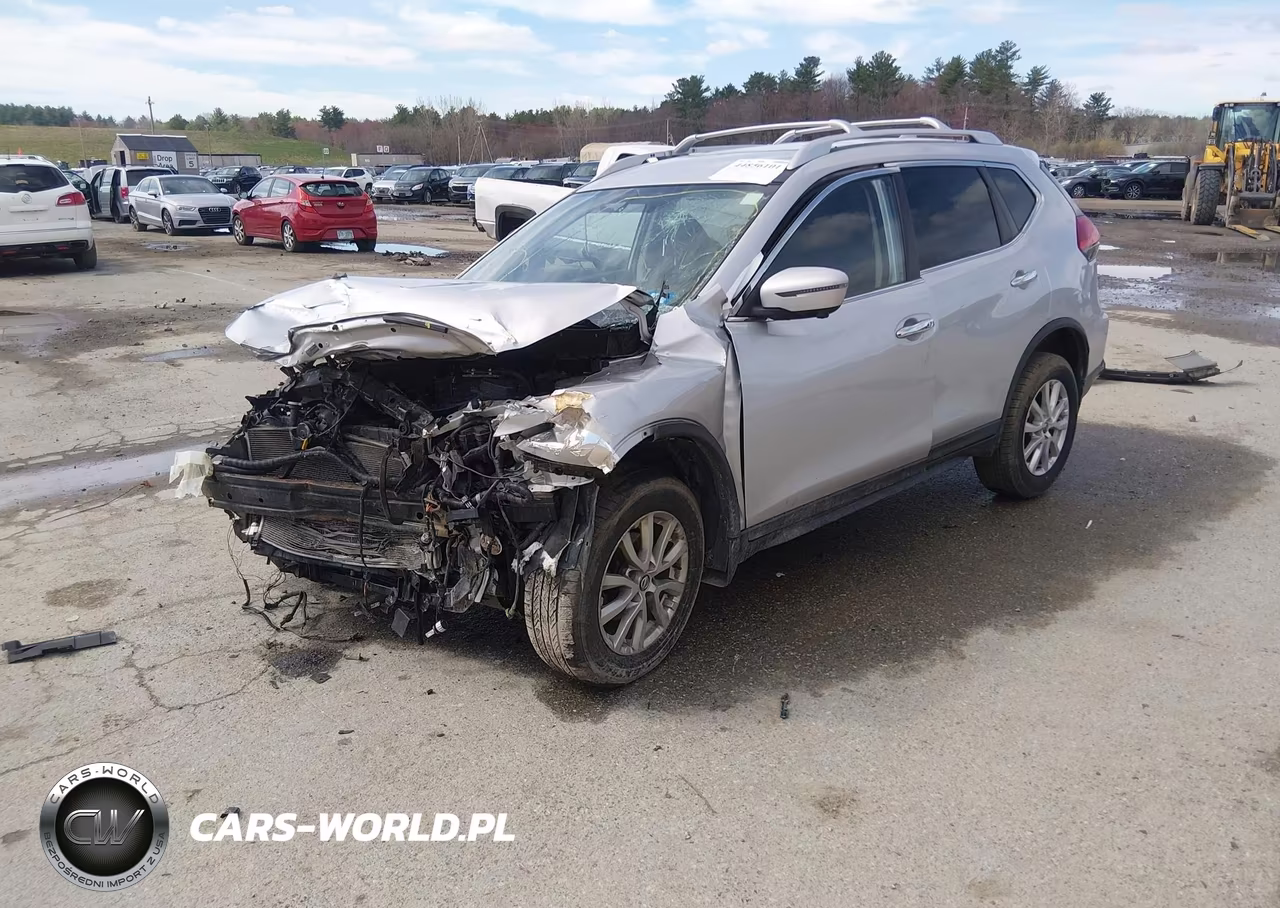 2017 Nissan Rogue Sv VIN:KNMAT2MV3HP525697 - 2